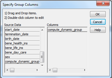 Dynamic Runtime DataWindow Group Creation - Appeon Community